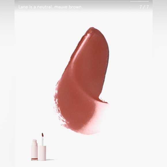 Glossier G Suit soft touch lip crème Lane NWT - Picture 2 of 4